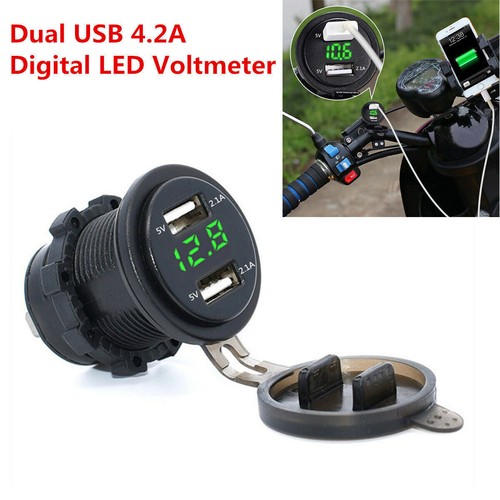 Waterproof dual usb charger - dual,