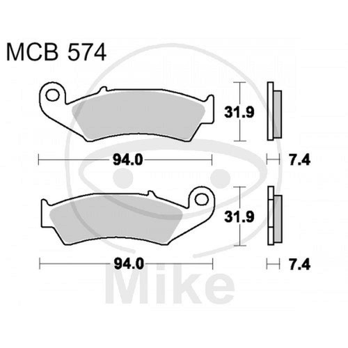 Brake pads std trw lucas - brake,