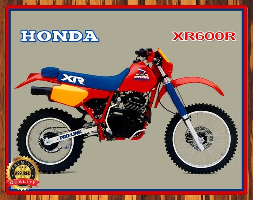 Honda xr600r metal - -, sign